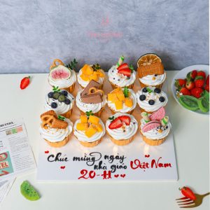 Bánh cup cake mini độc đáo
