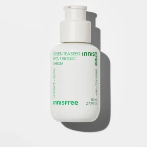 Serum trà xanh cấp ẩm sâu phục hồi da, với Probiotics INNISFREE Green Tea Seed Hyaluronic Serum 80mL